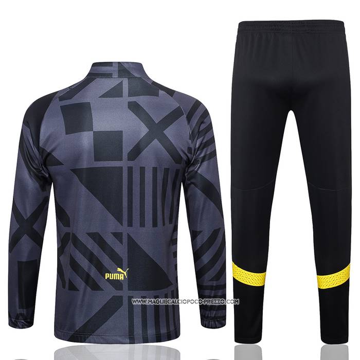 Tuta da Track Giacca
 Borussia Dortmund 22-23 Nero
 e 
Grigio
